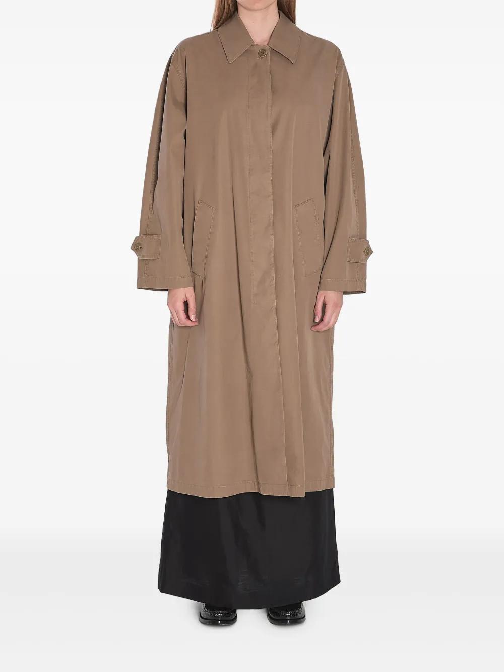 THE ROW Sablise カシミヤ コート ブラウン レディース The Row コート | オンラインセールは最大55%オフ | Lyst