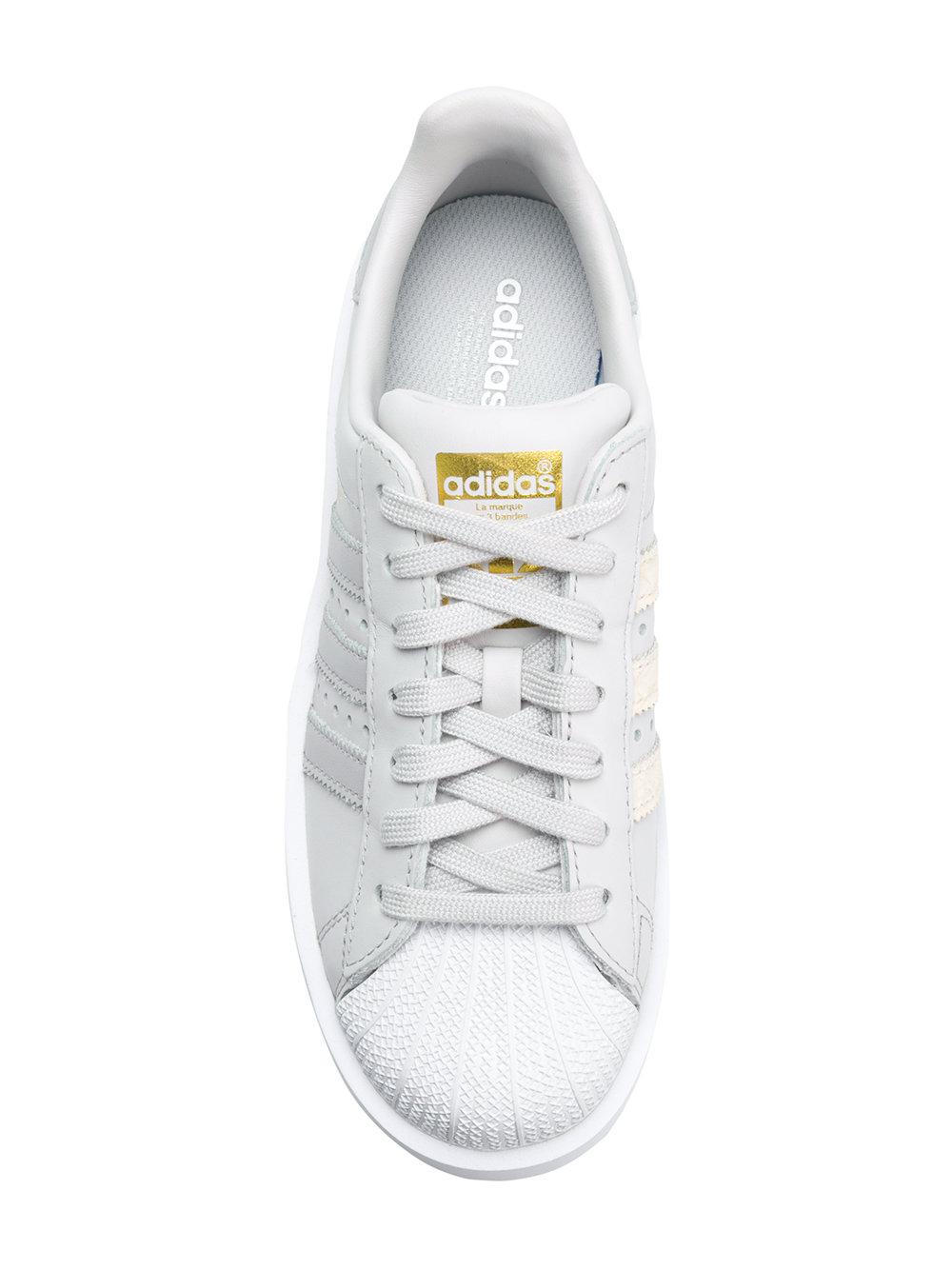 adidas Superstar Bold Platform Sneakers in White | Lyst
