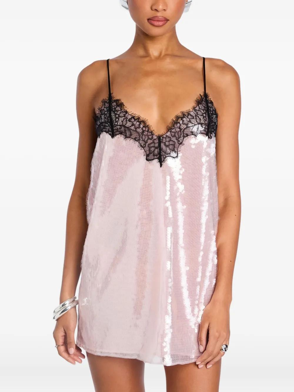 pink slip dress with black lace Vintage Lady Cameo Pink Black Lace Satin Slip Dress Negligee Sz M Coquette Y2K