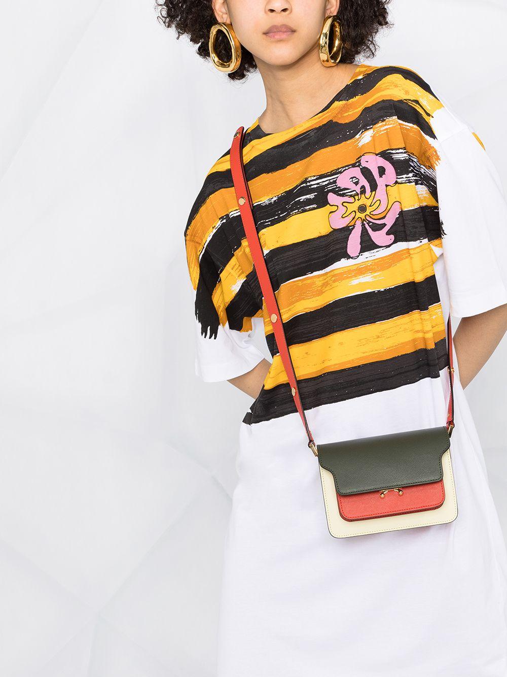 Marni ストライプ Tシャツワンピース ホワイト Lyst