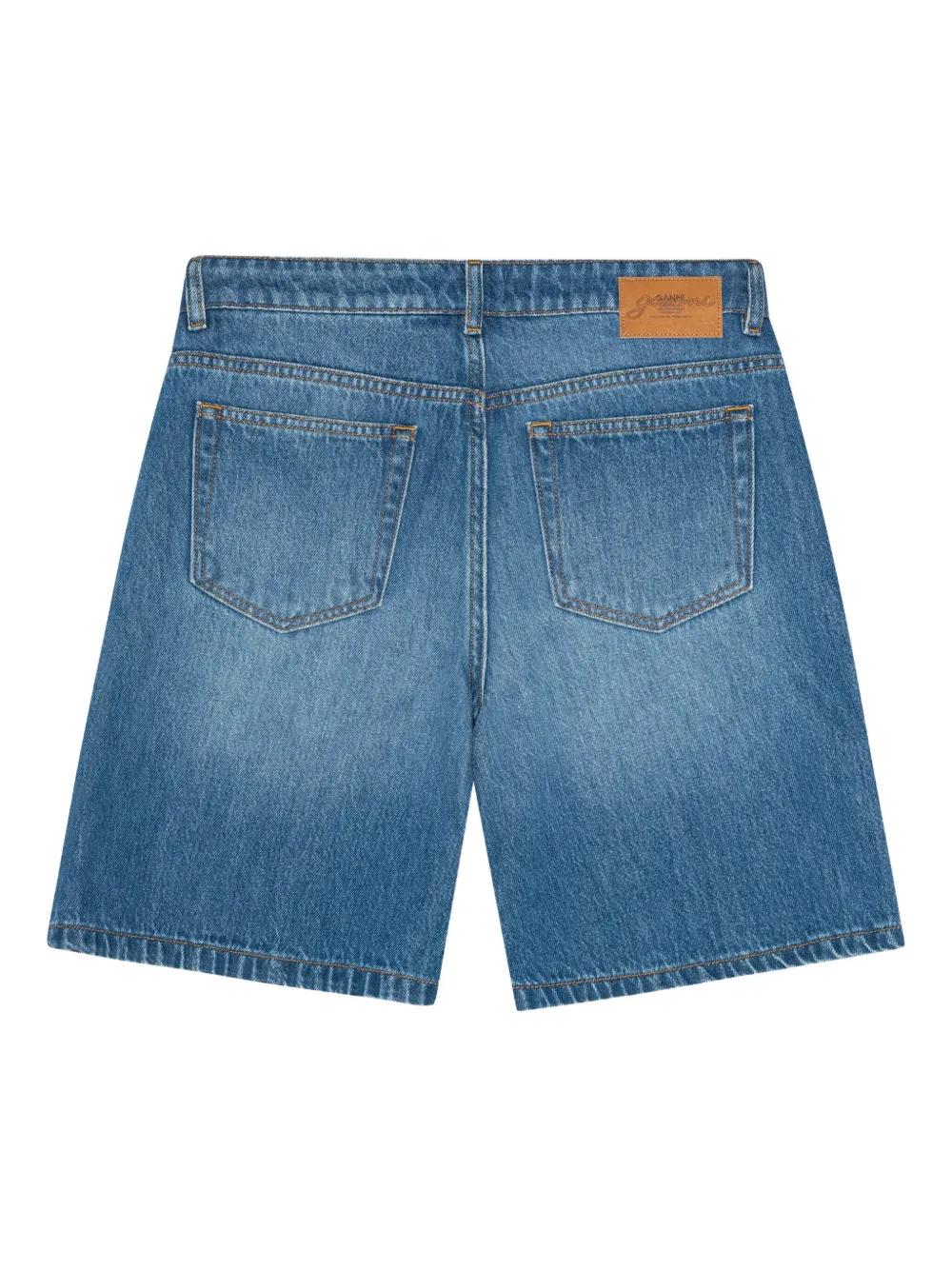Ganni Jean and denim shorts for Women | Online Sale up to 80% off