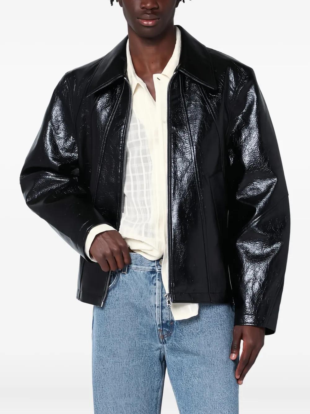 Séfr Duke Zip-Fastening Jacket in Black for Men | Lyst