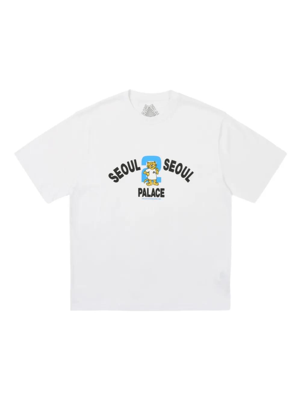 【国内発送】FW22 Palace NEIN FUSS T-SHIRT Tシャツ Tee palace-white-Seoul-2-Seoul-T-