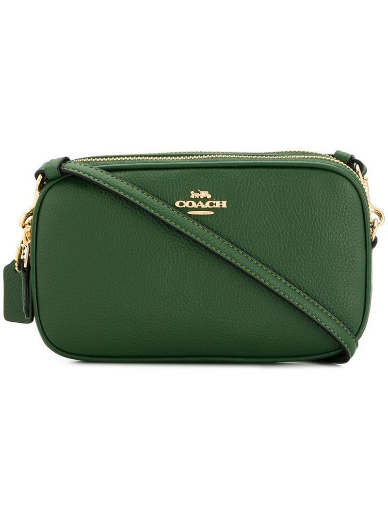 Coach sales green crossbody