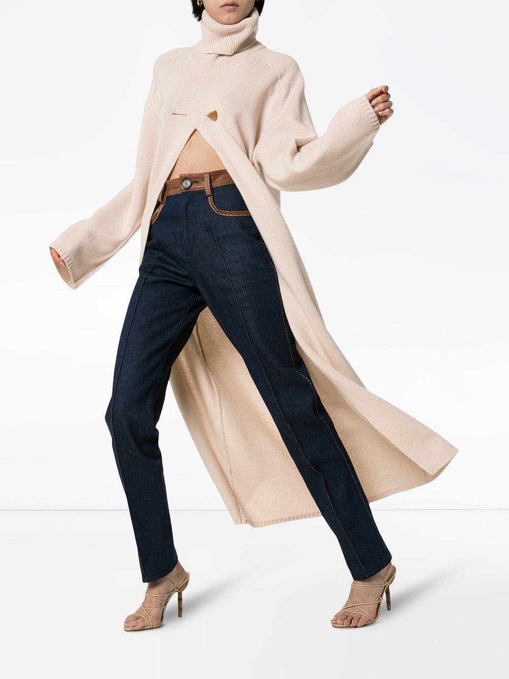 JOSEPH Wool Viviane Split-front Knitted 