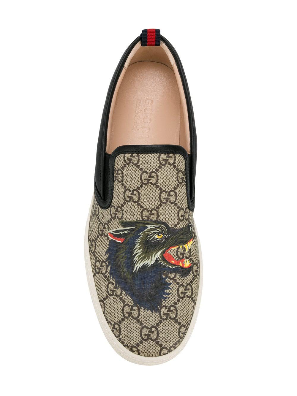 gucci snake slip on