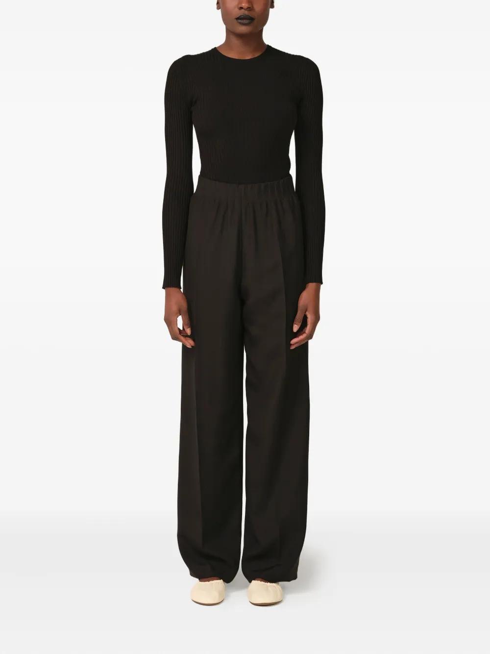 【Fforme】 Maudシルクパンツ Black FFORME Pants for Women | Lyst