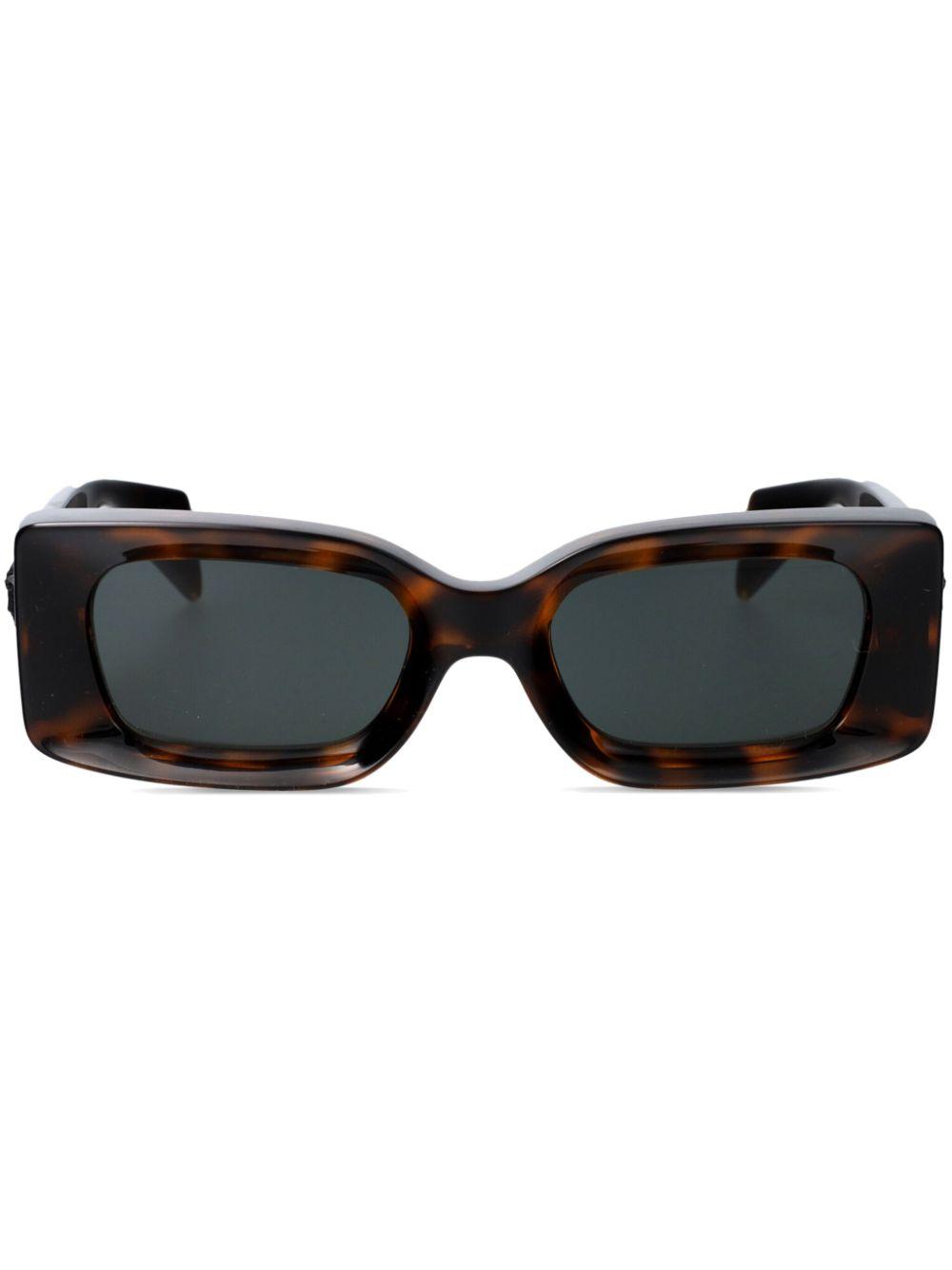 Versace レディース ブラック 0ve4474u スクエアフレーム サングラス 