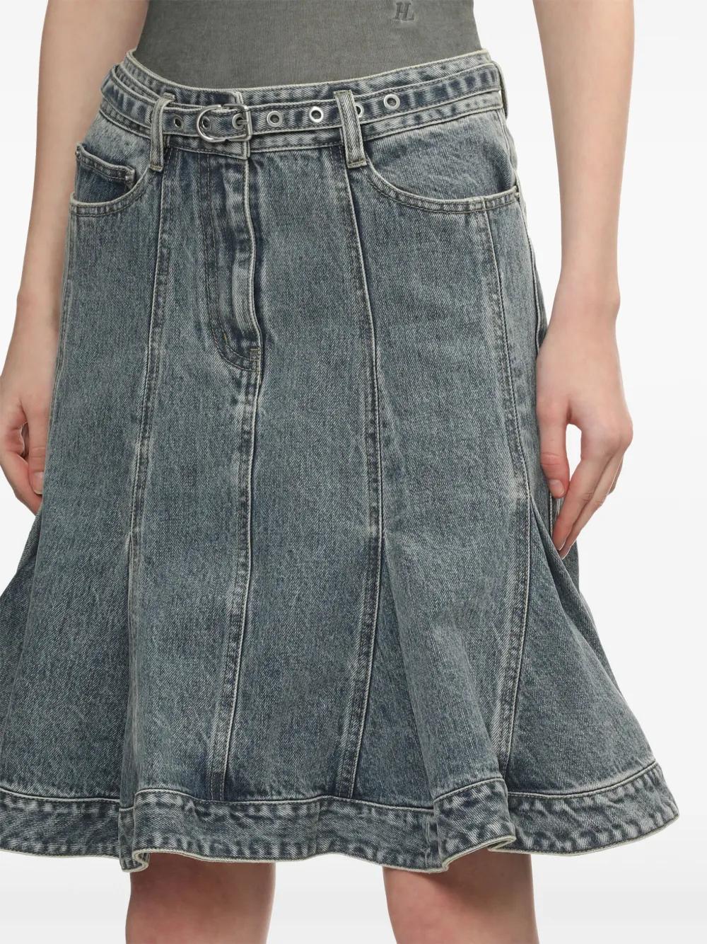 送料関税込【3.1 Phillip Lim】ラッフルデニムミニスカート レディース 3.1 Phillip Lim ミニスカート | オンラインセールは