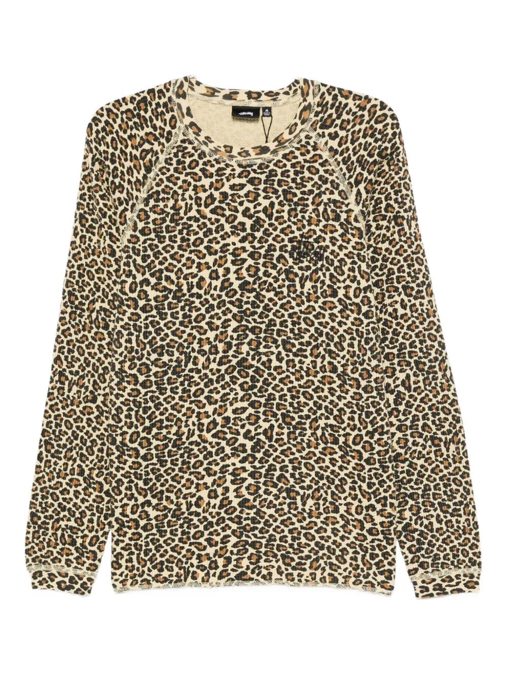 Leopard Sweater – Leopard | Tops & Knits | Stüssy stussy 26ss