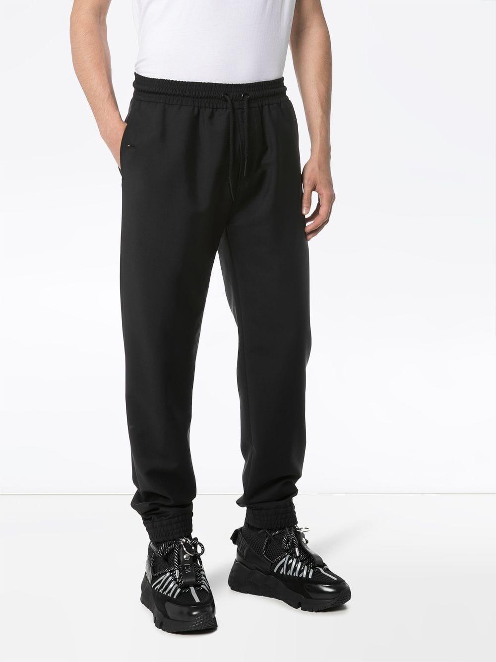 Givenchy Wool Tailored Track Pants in Black for Men - Lyst