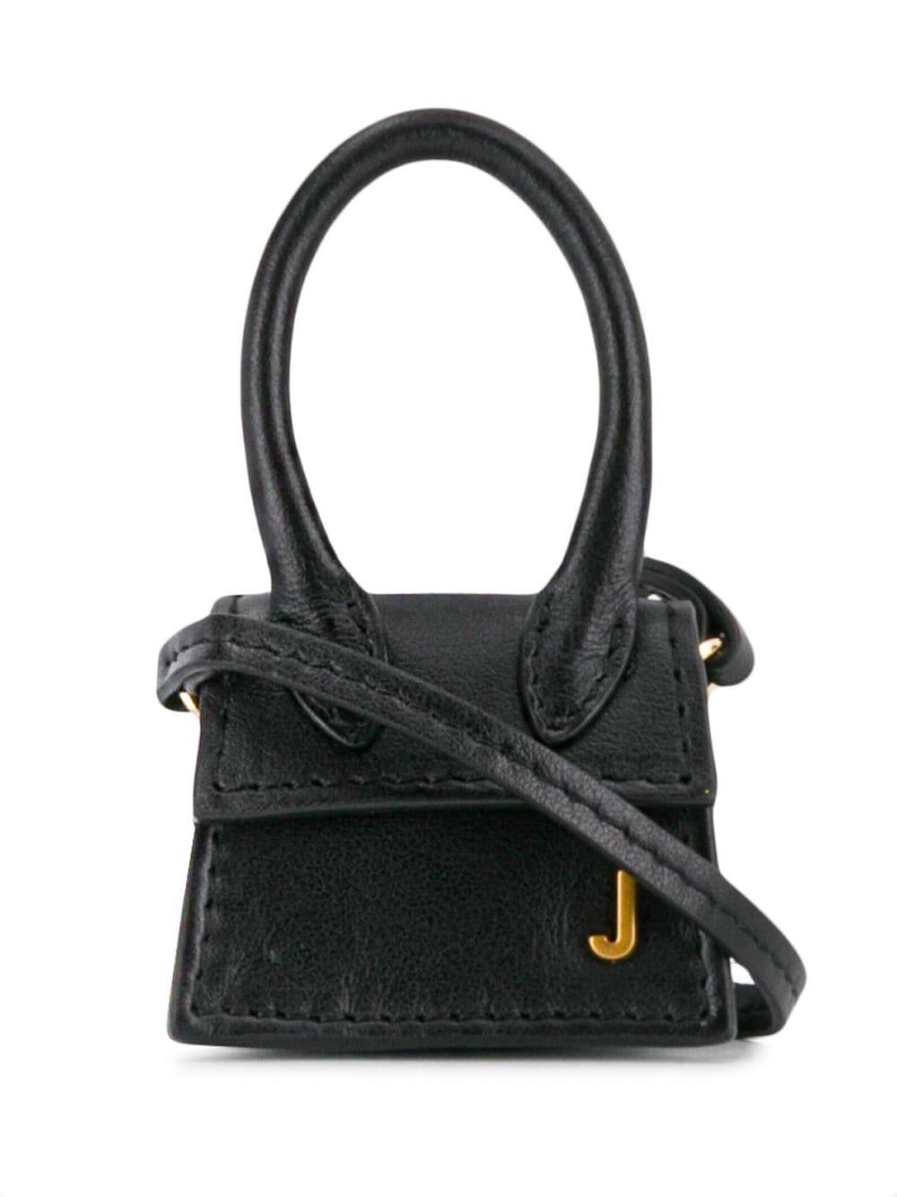 Jacquemus Leather Le Petit Chiquito Mini Bag in Black - Lyst