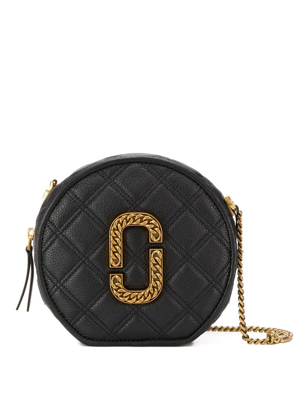 Marc Jacobs The Status Round Crossbody Black | Lyst Canada