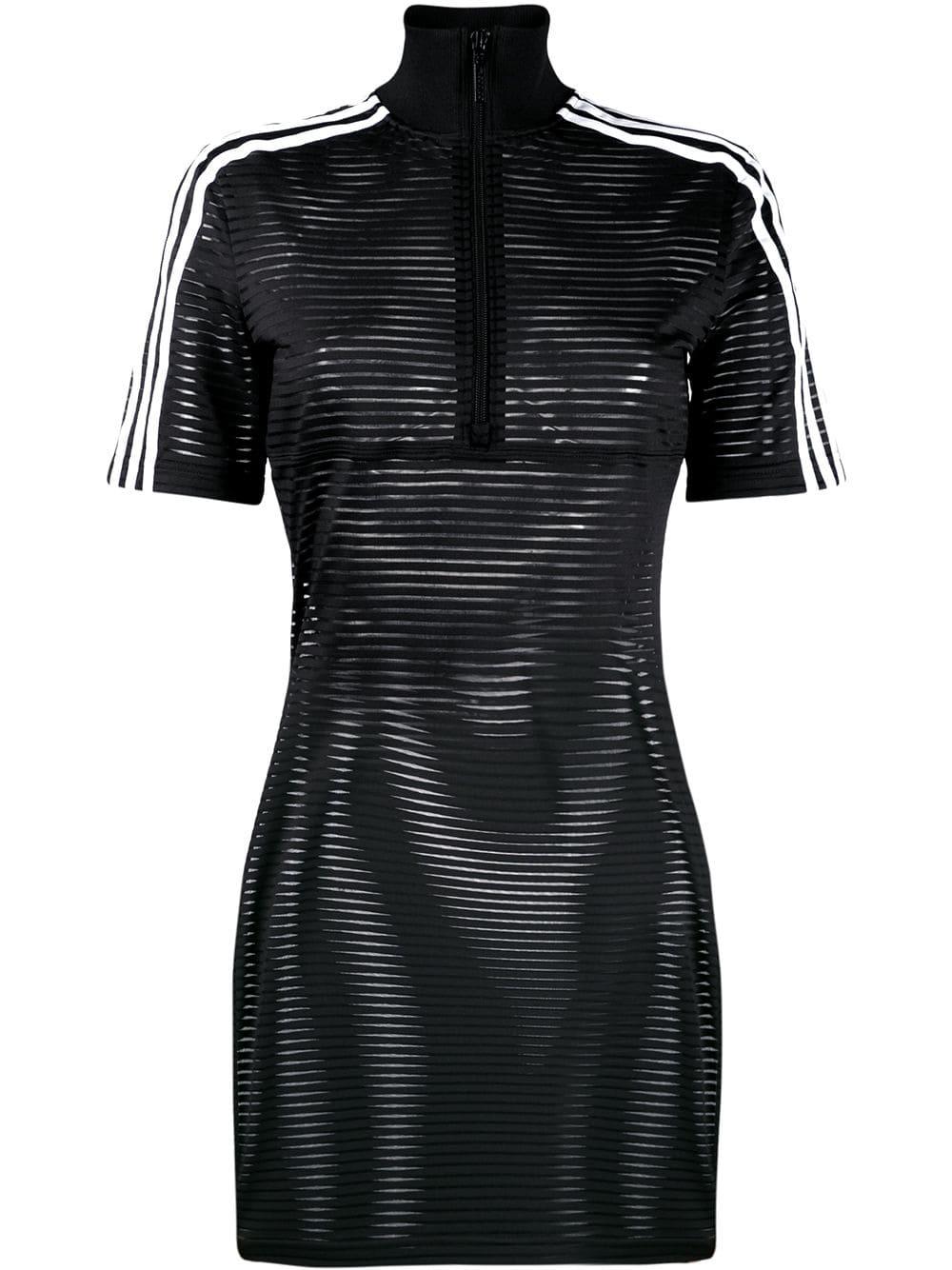 Fiorucci Synthetic X Adidas Firebird Dress in Black - Lyst