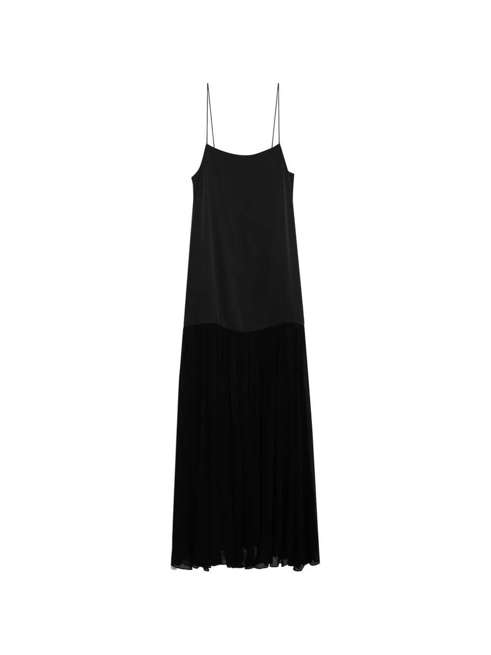 anine bing black slip dress Anine Bing Laurel Dress - Black - 16% Off