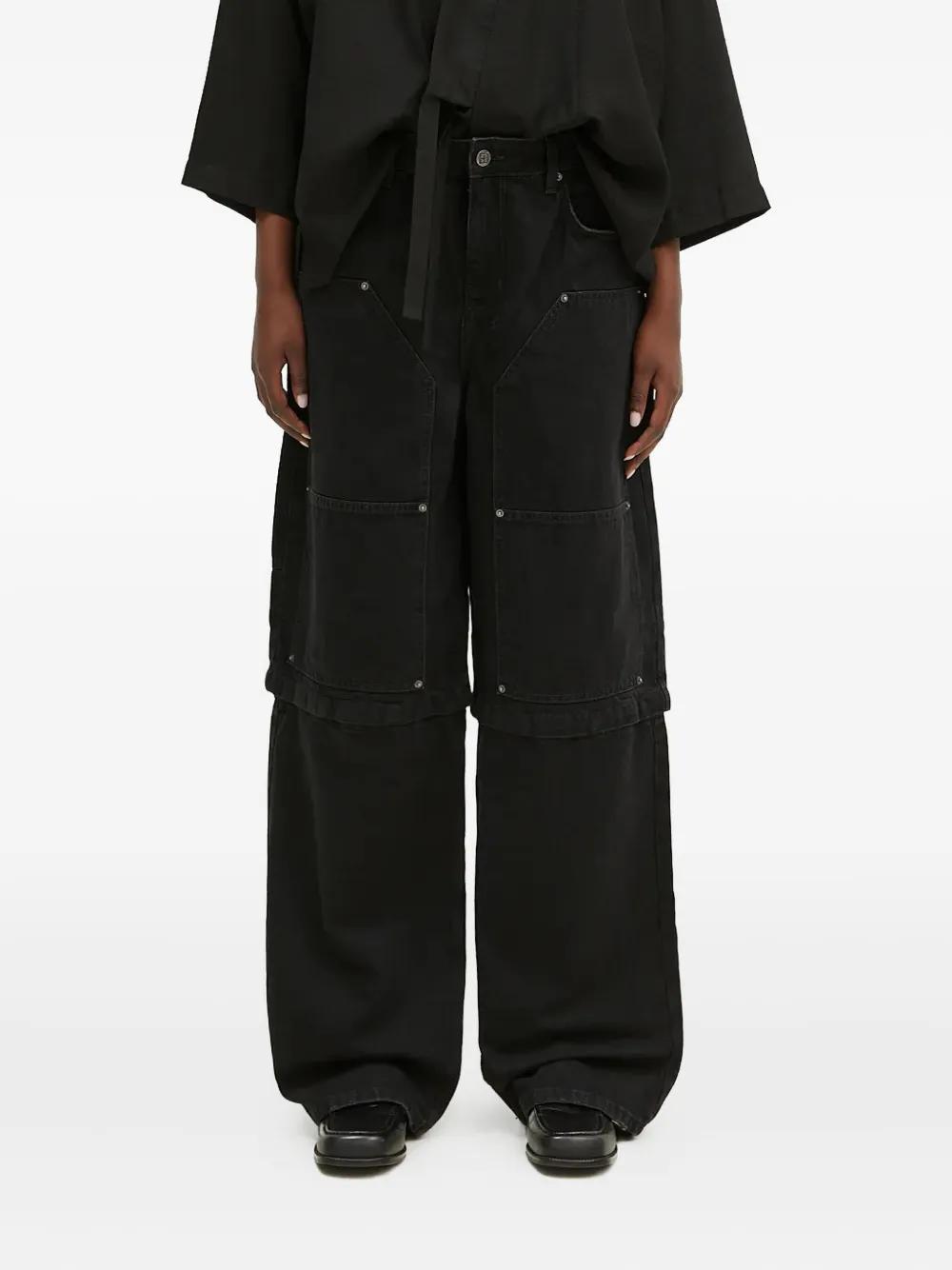 Ksubi Low Rider Carpenter Boneyard Embroidered Denim Jeans in