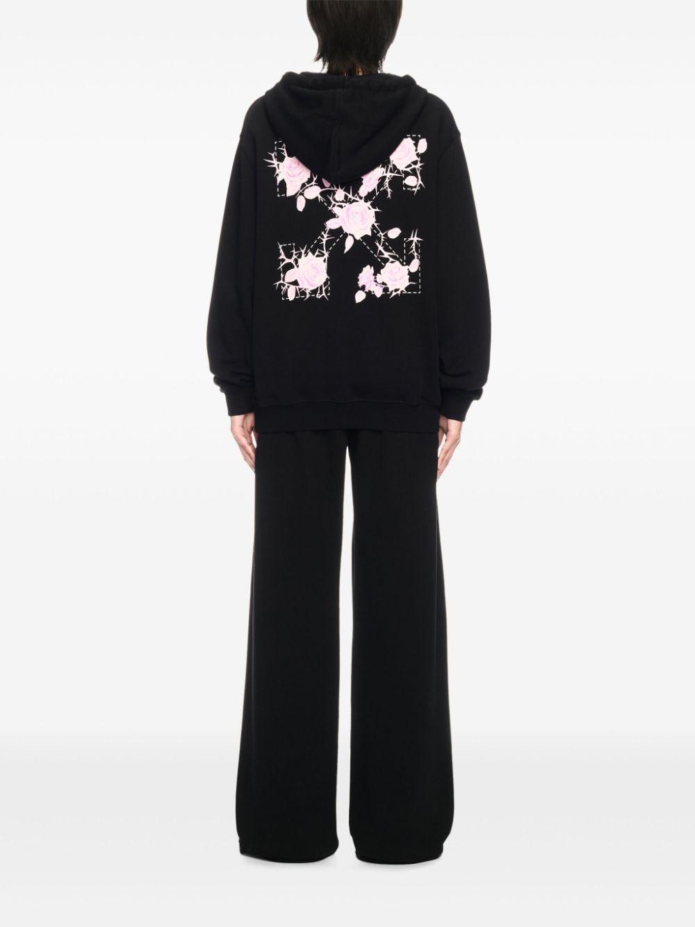 Off white sakura hoodie new arrivals