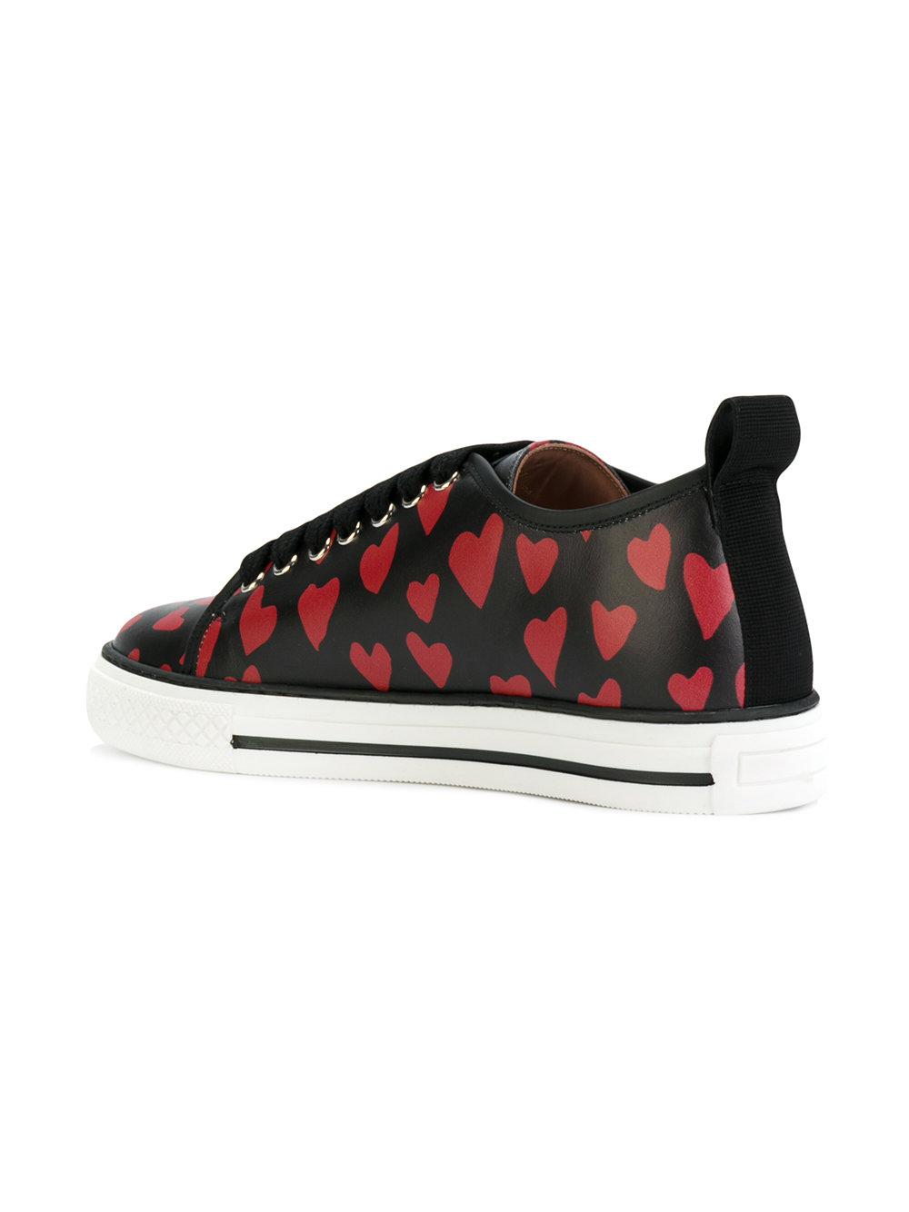 valentino heart sneakers