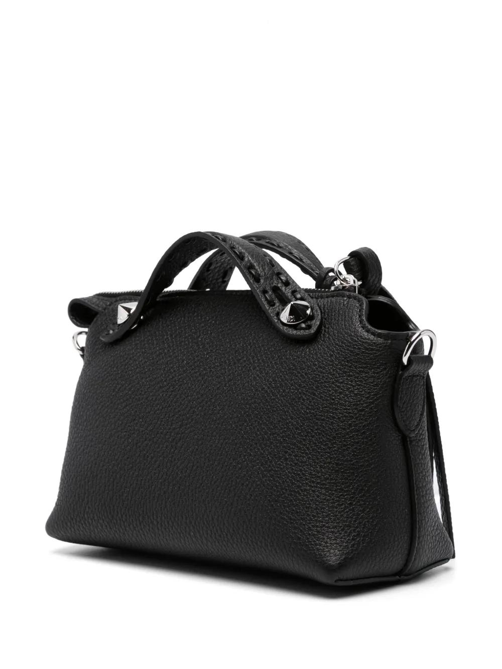 Fendi By The Way Selleria Mini Bag in Black | Lyst
