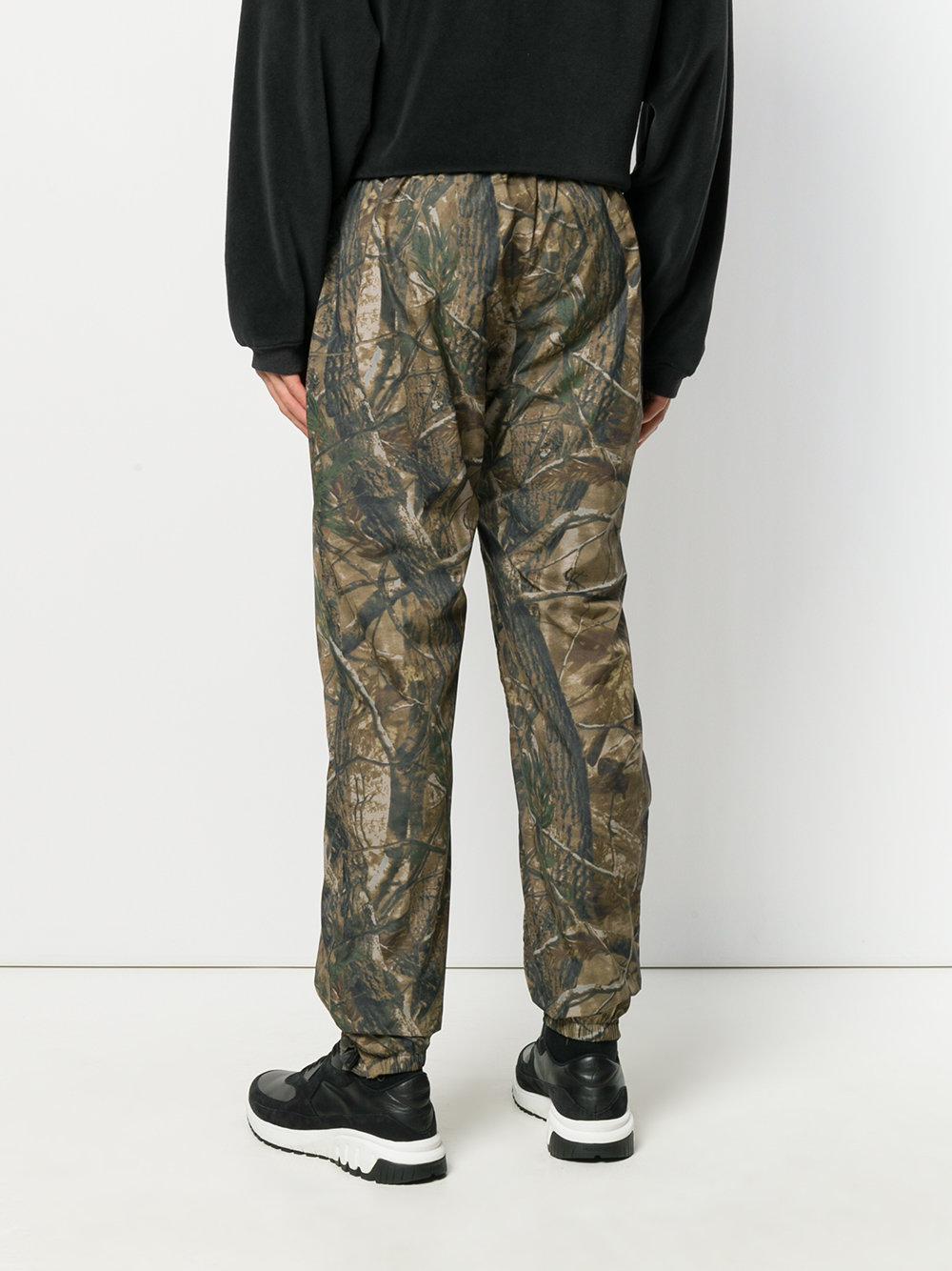 Yeezy Camouflage Track Pants in Green for Men | Lyst