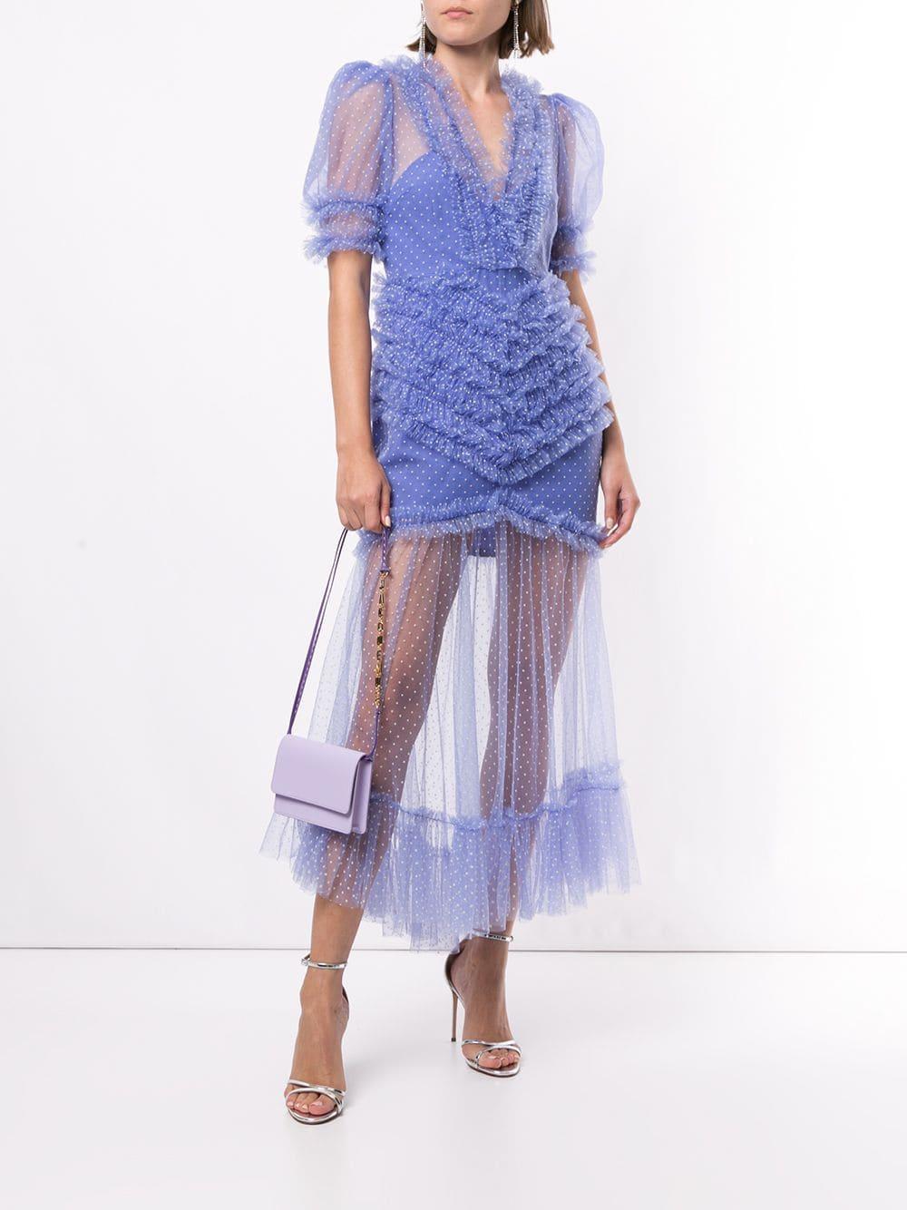 alice mccall tokyo midi dress Alice McCALL Tokyo Skies Midi Dress in Purple