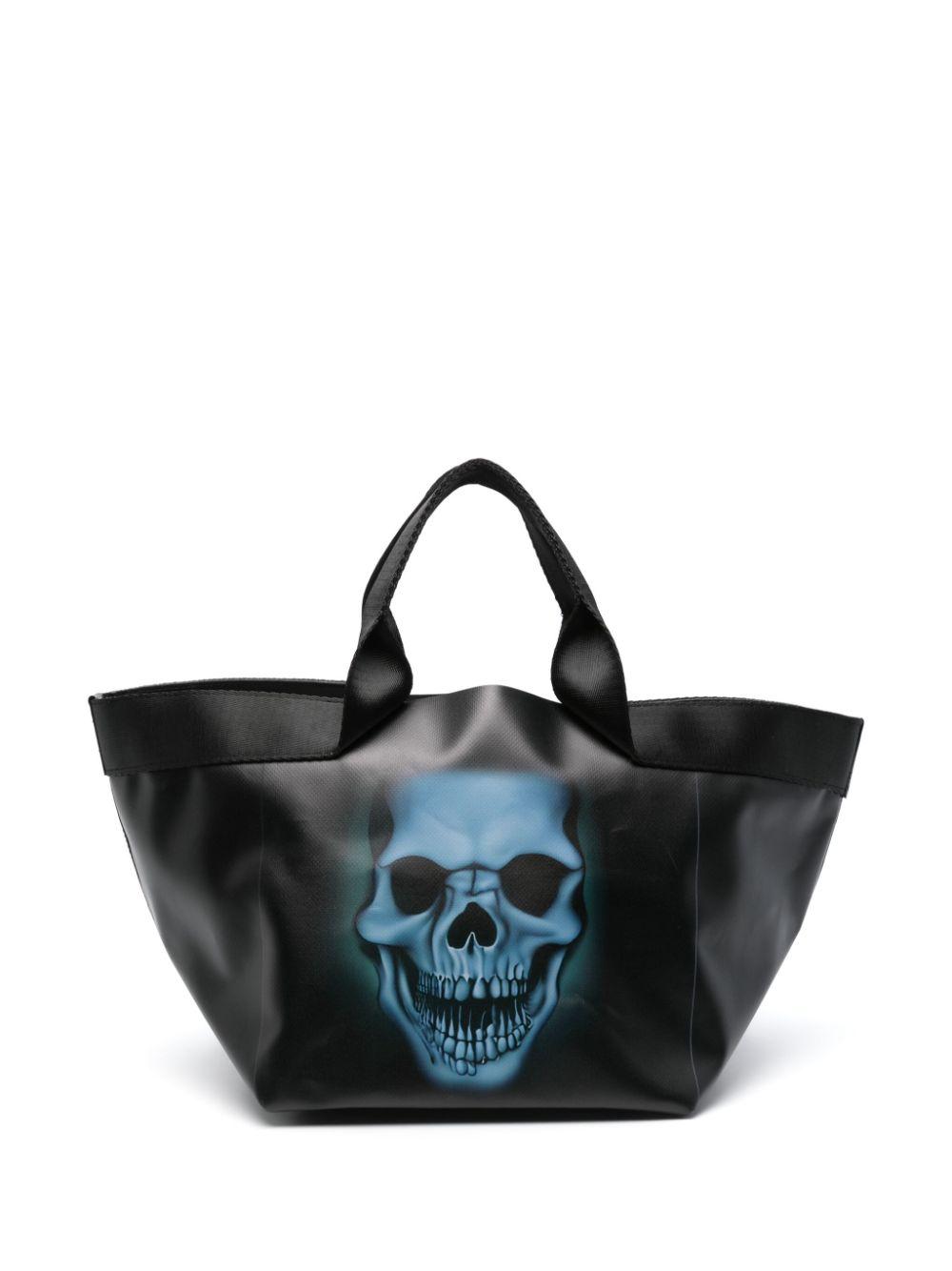OTTOLINGER Skull-Print Mini Bag in Black | Lyst