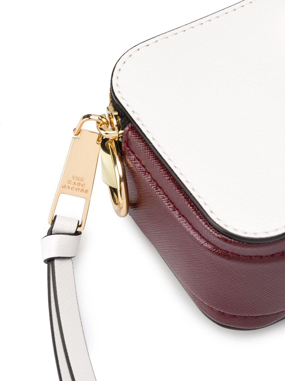 Marc Jacobs Leather The Snapshot Crossbody Bag in White Lyst