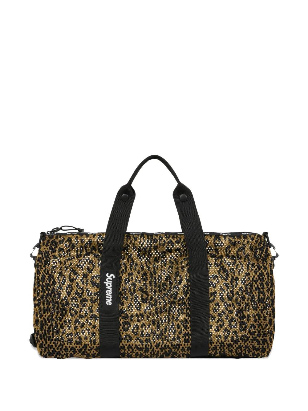 バッグ Supreme Mesh Mini Duffle Bag Leopard Supreme Mesh Mini Duffle Bag 