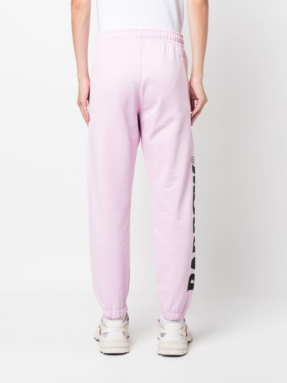 Mens pink shop track pants