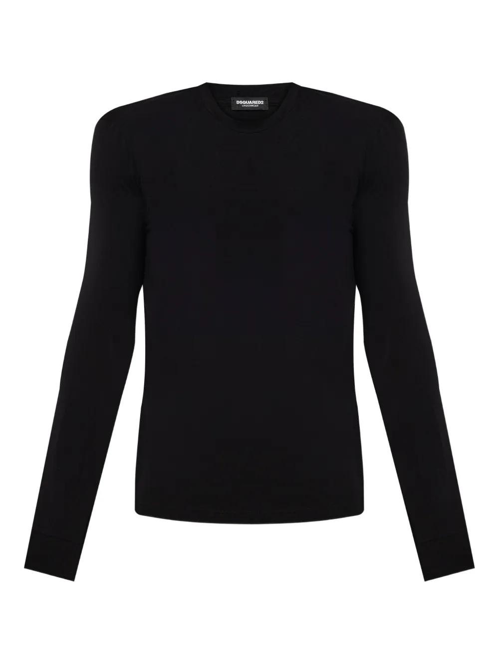 トップス plllllleeeasse Long sleeve T shirt BLACK Icon Long Sleeve T-Shirt | Stance