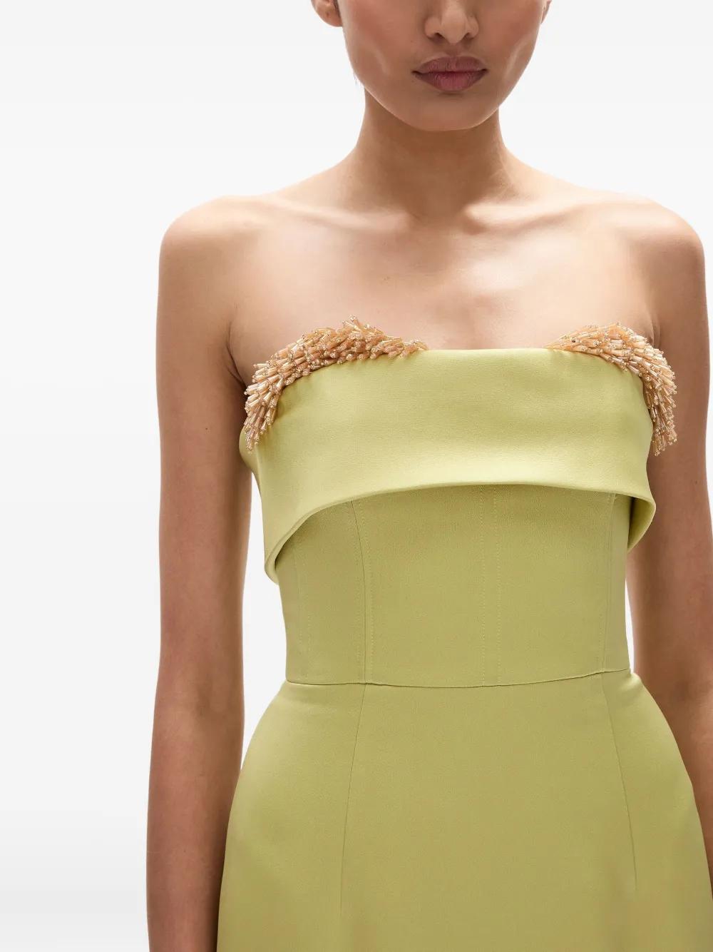green emerald velvet dress Rachel Allan Prom main image 0