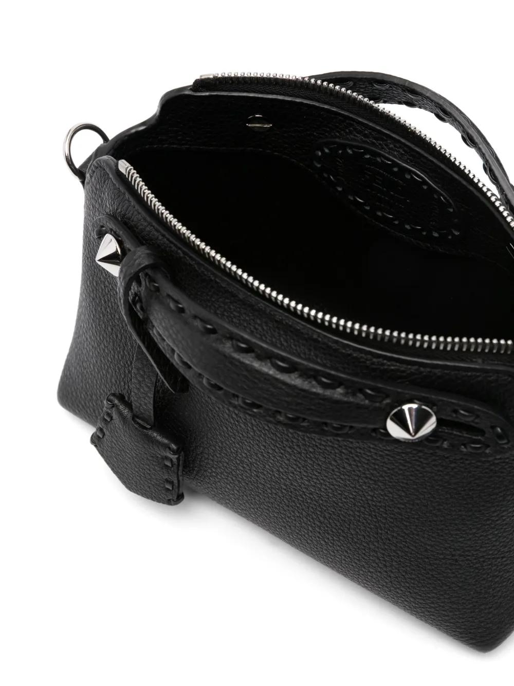 【FENDI】 black leather by the way selleria （関税送料込） By The Way Selleria Medium Cuoio Romano leather Black | Fendi