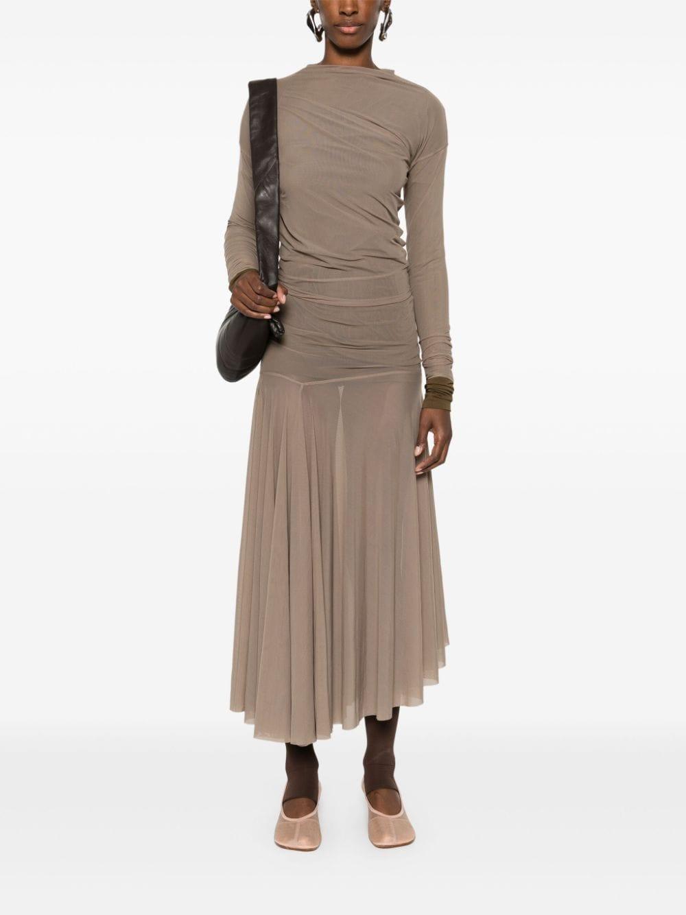 Lemaire Transparent Dress in Natural | Lyst