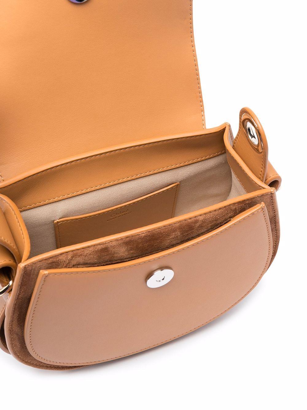 Chloé Tess O-ring Crossbody Bag in Brown | Lyst