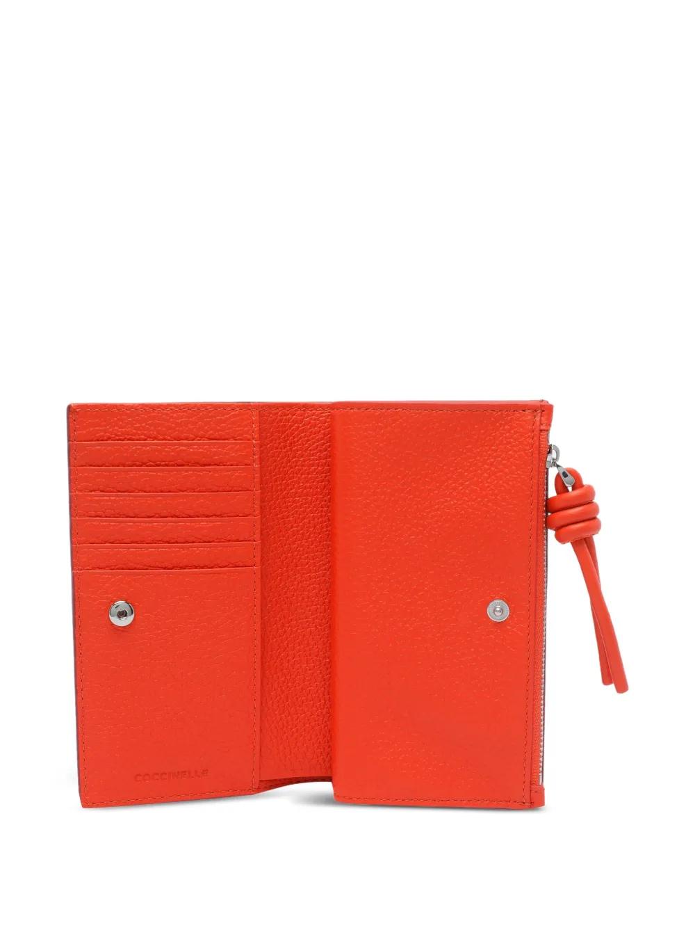 【関税&送料込】Coccinelle Wallets Red COCCINELLE-Metallic-Soft-