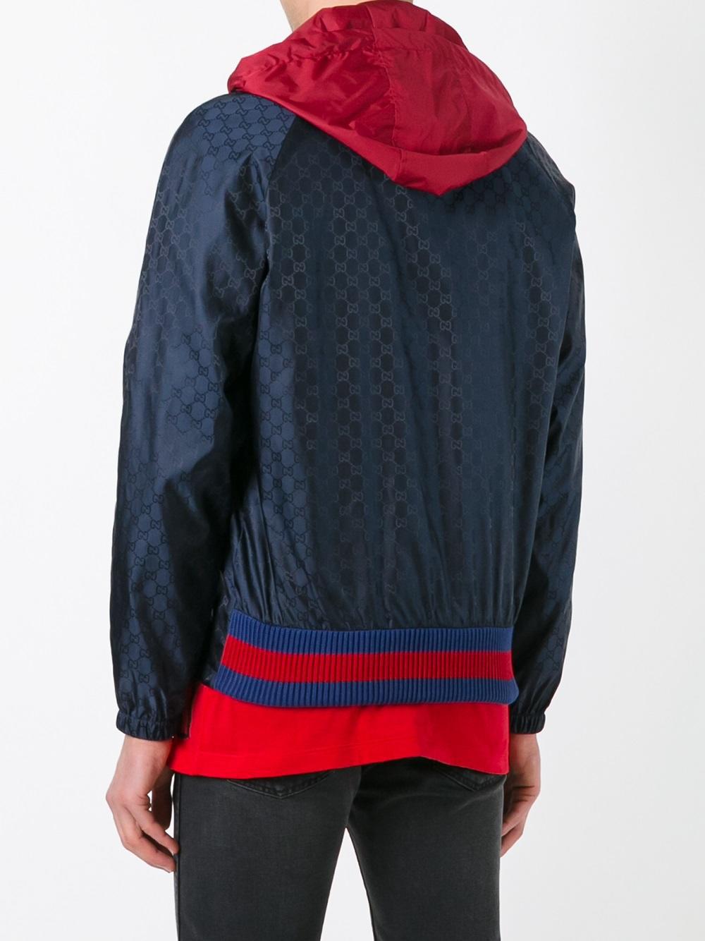 Gucci jacquard windbreaker Clearance