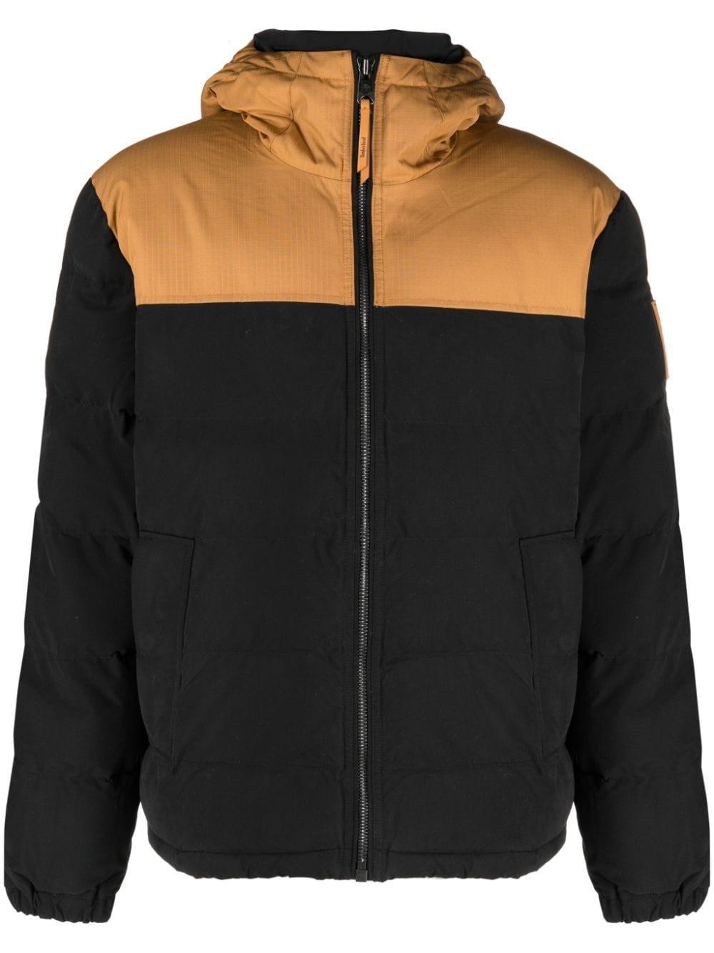 Timberland Hoodie Padded Jacket in Black for Men | Lyst