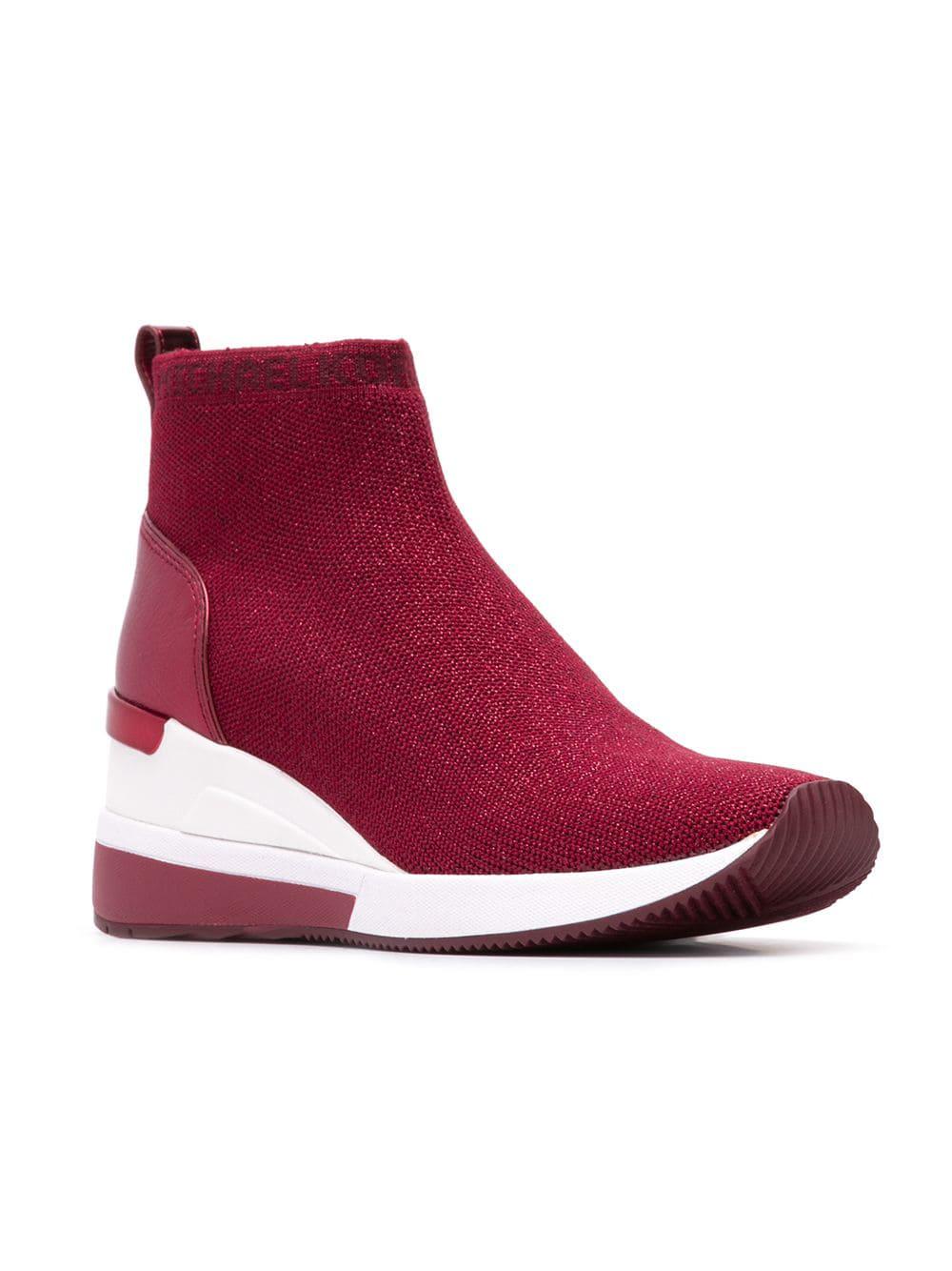 michael kors skyler sneaker booties