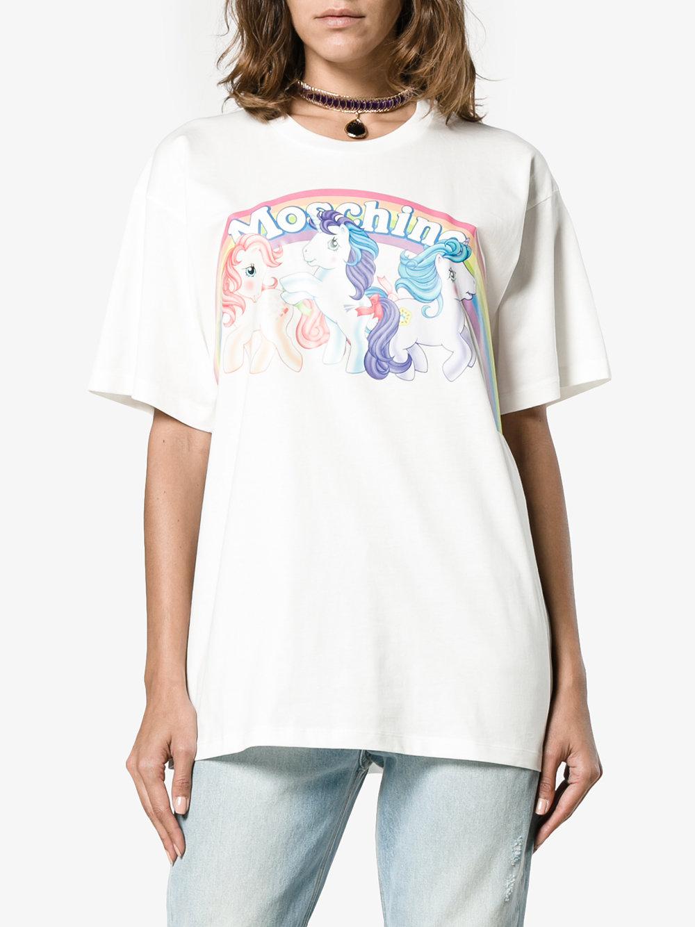 Moschino Cotton My Little Pony T-shirt 