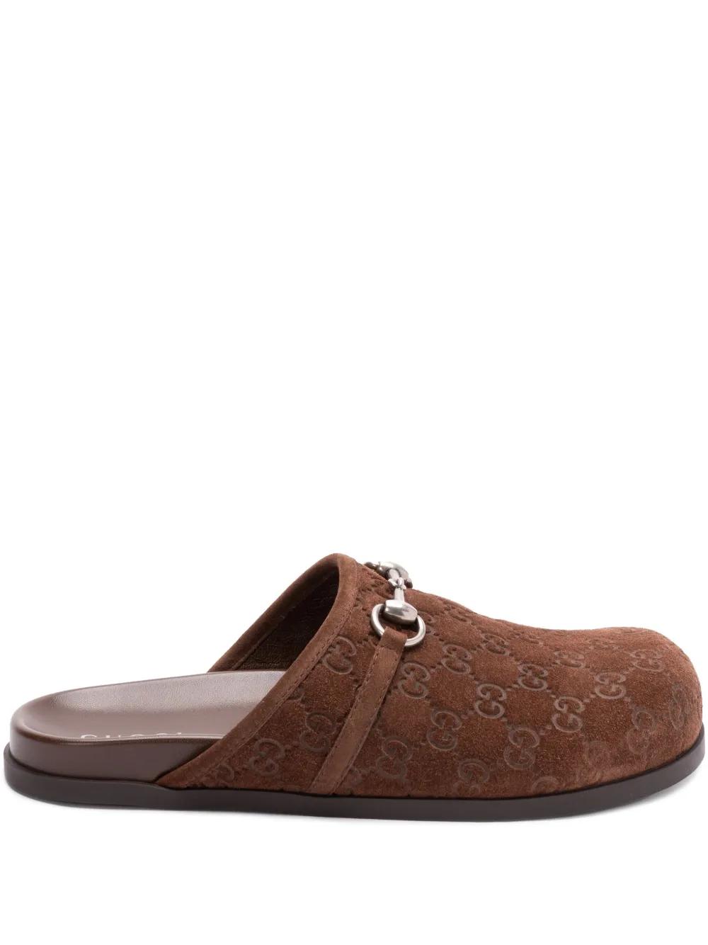 GUCCI GUCCI GG柄 ブラウン 茶色 サンダル メンズ グッチ厚底サンダル