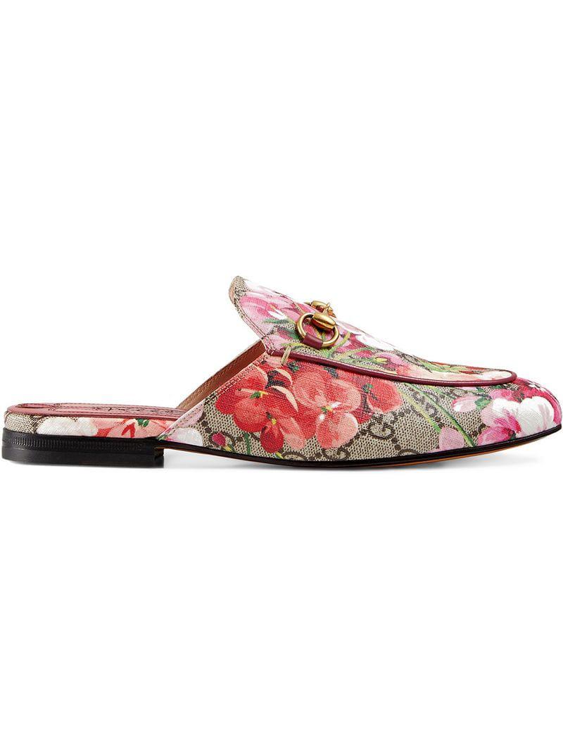 gucci princetown blooms