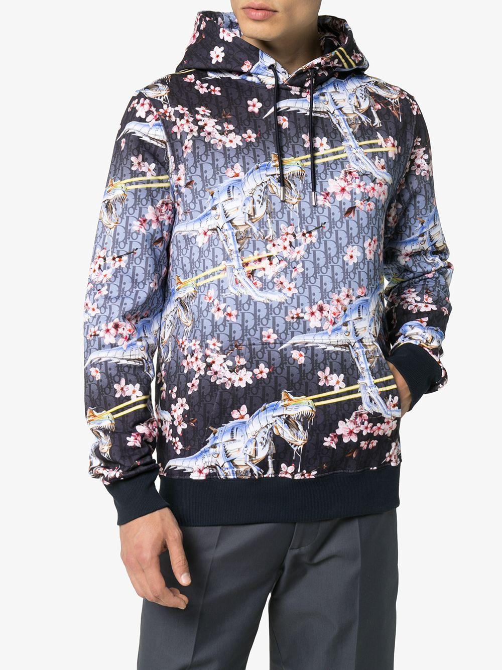 Dior Homme X Sorayama Print Hoodie Fw19 in Blue for Men Lyst Canada