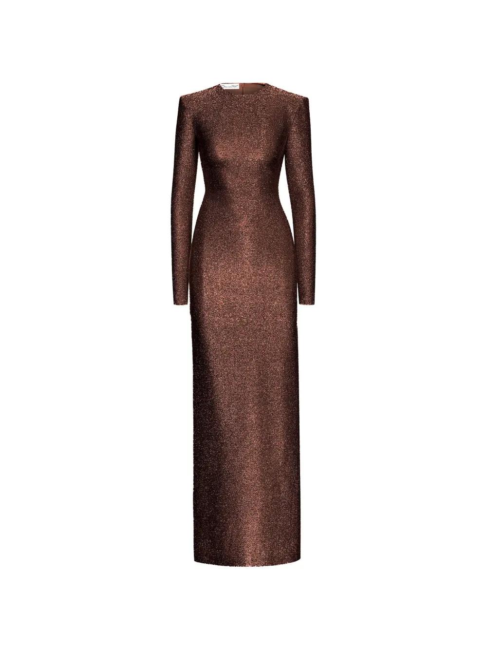 Brown Oscar de la Renta Dresses for Women | Lyst