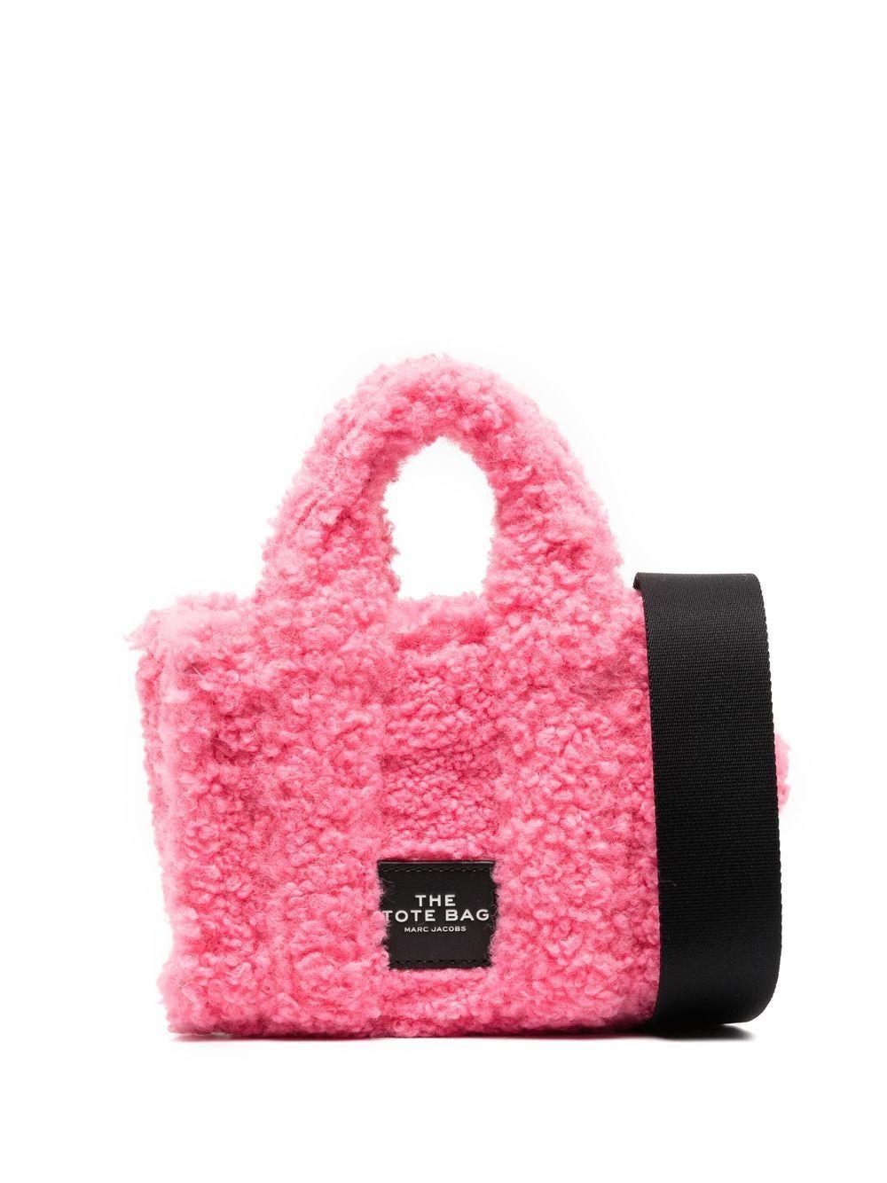 Marc Jacobs The Micro Teddy Tote Bag in Pink | Lyst