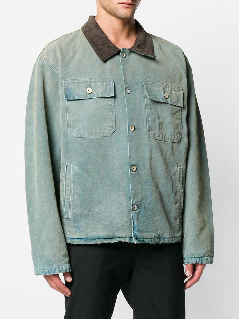 yeezy season 6 denim jacket