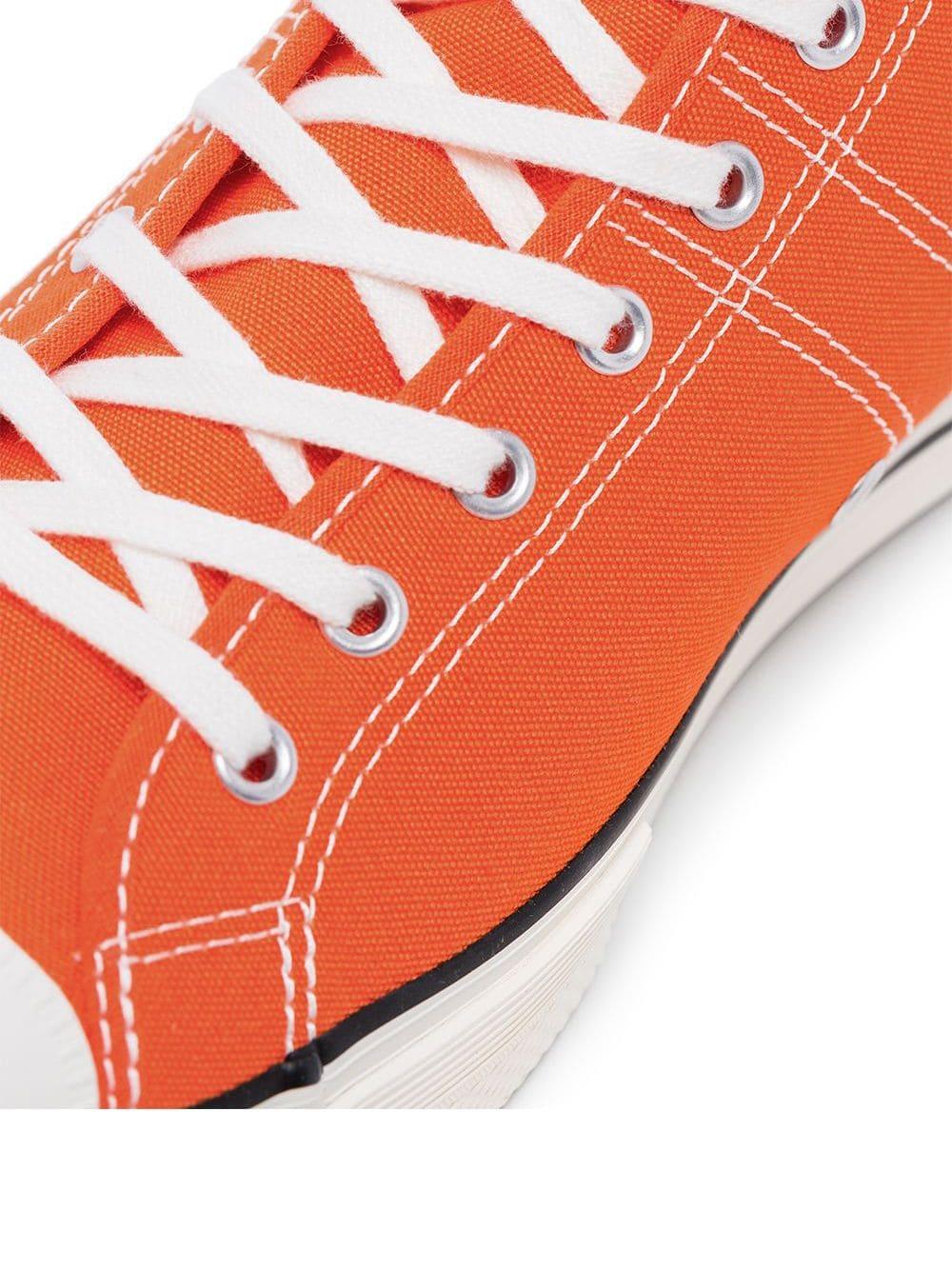 Converse Lucky Star High-top Sneakers in Orange for Men | Lyst