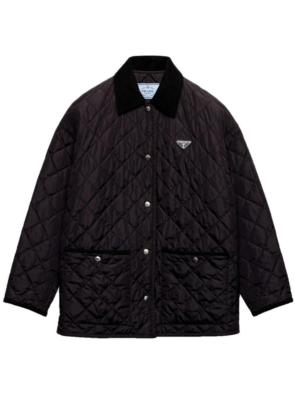 Prada レディース ブラック Light Re-nylon ジャケット ジャケット Prada レディース ブラック Light Re-nylon ジャケット ジャケット