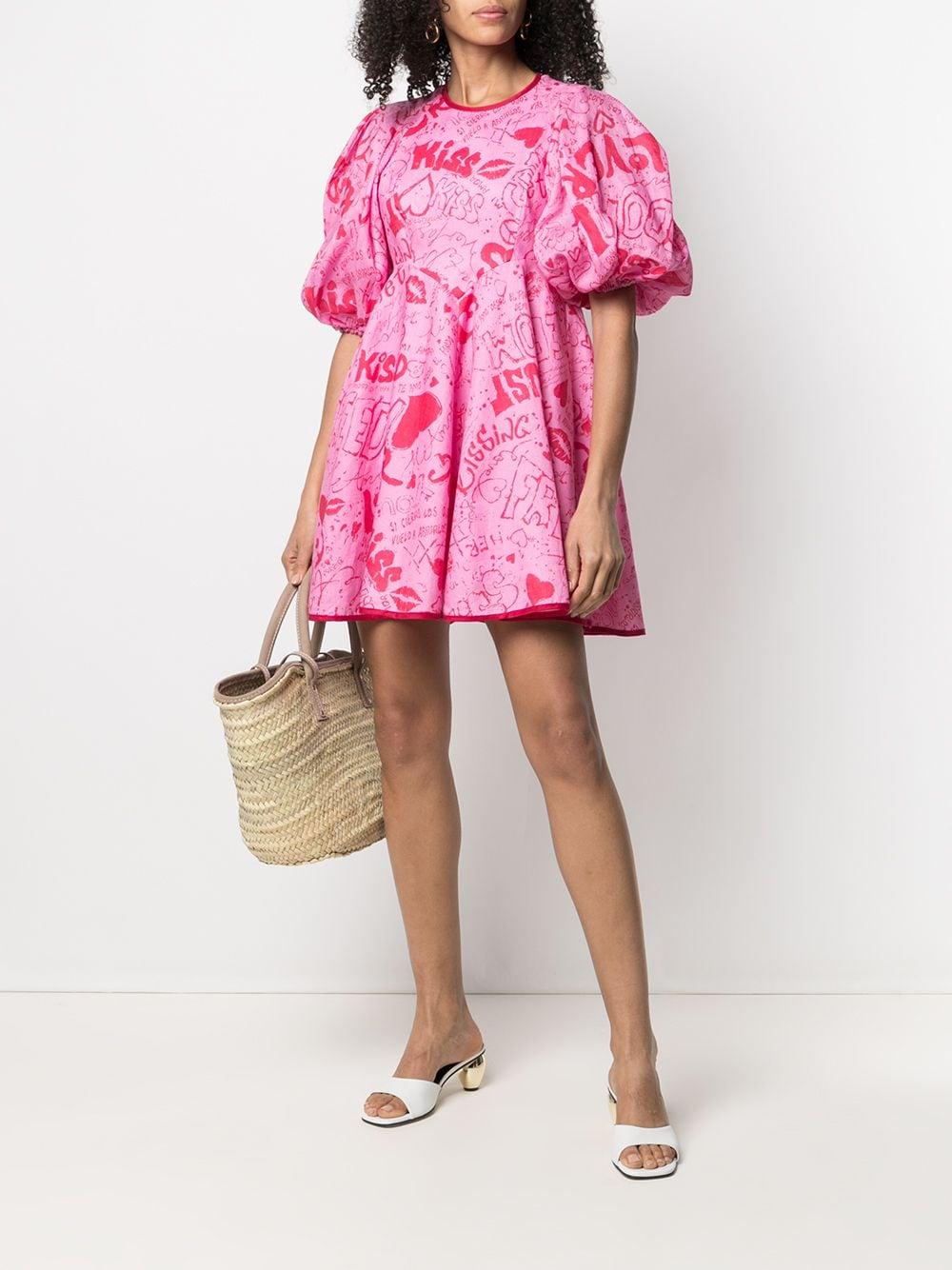 Zimmermann Linen Graffiti Print Day 