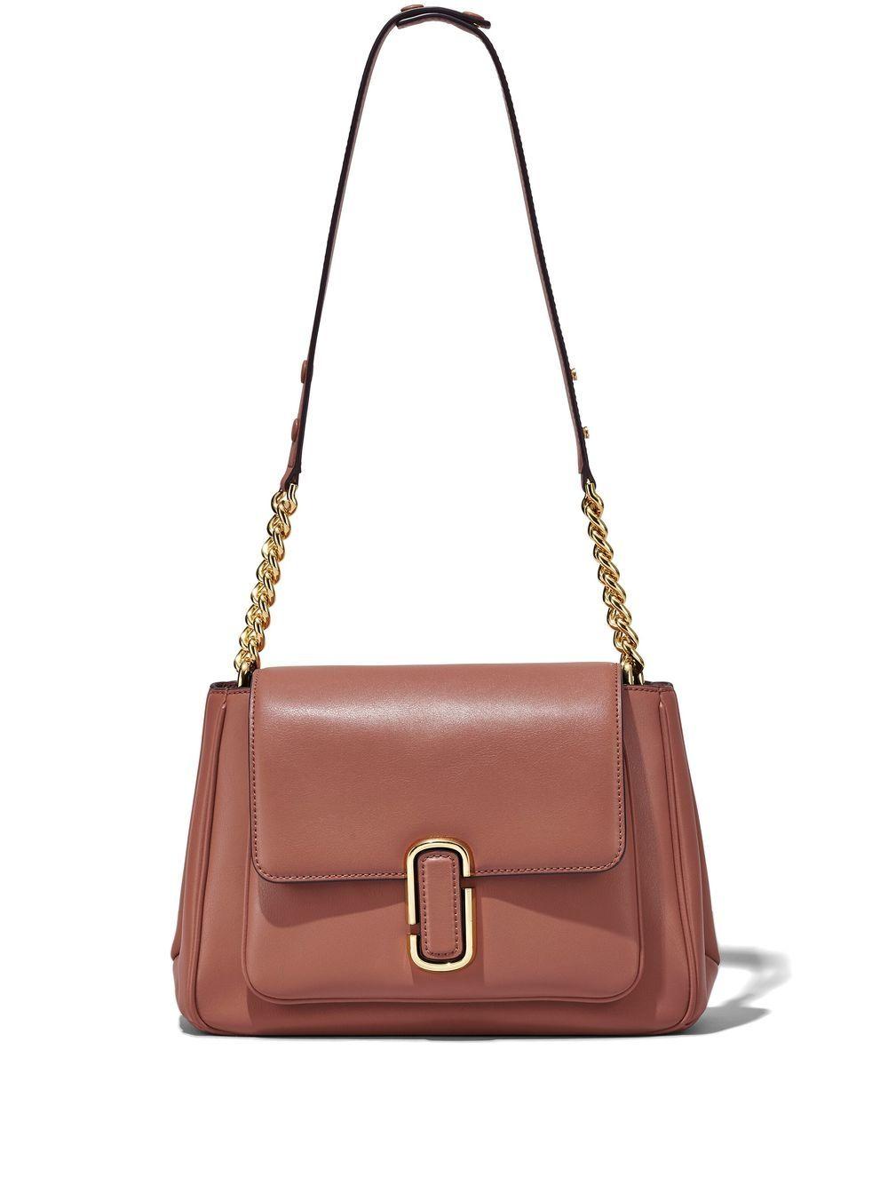Marc Jacobs The J Marc Leather Chain Satchel in Red Lyst
