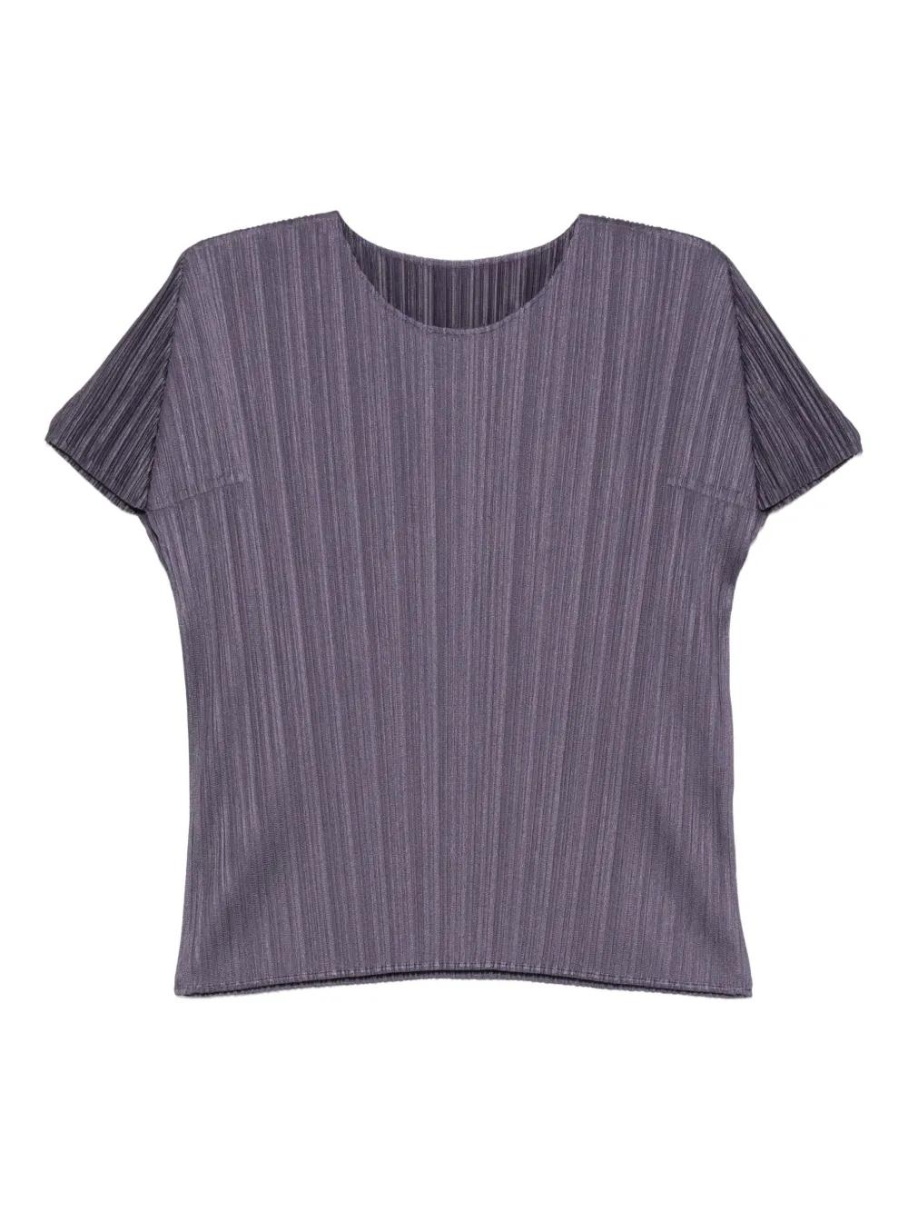 PLEATS PLEASE ISSEY MIYAKE カットソー　半袖　トップス Vintage Pleats Please Issey Miyake Top - Multi Coloured